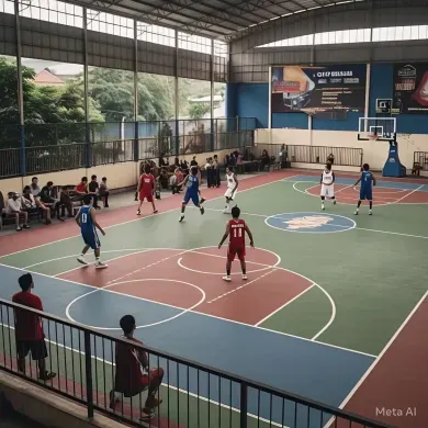 Antusias Pecinta Basket di Gor Bekasi 15 Mei 2025